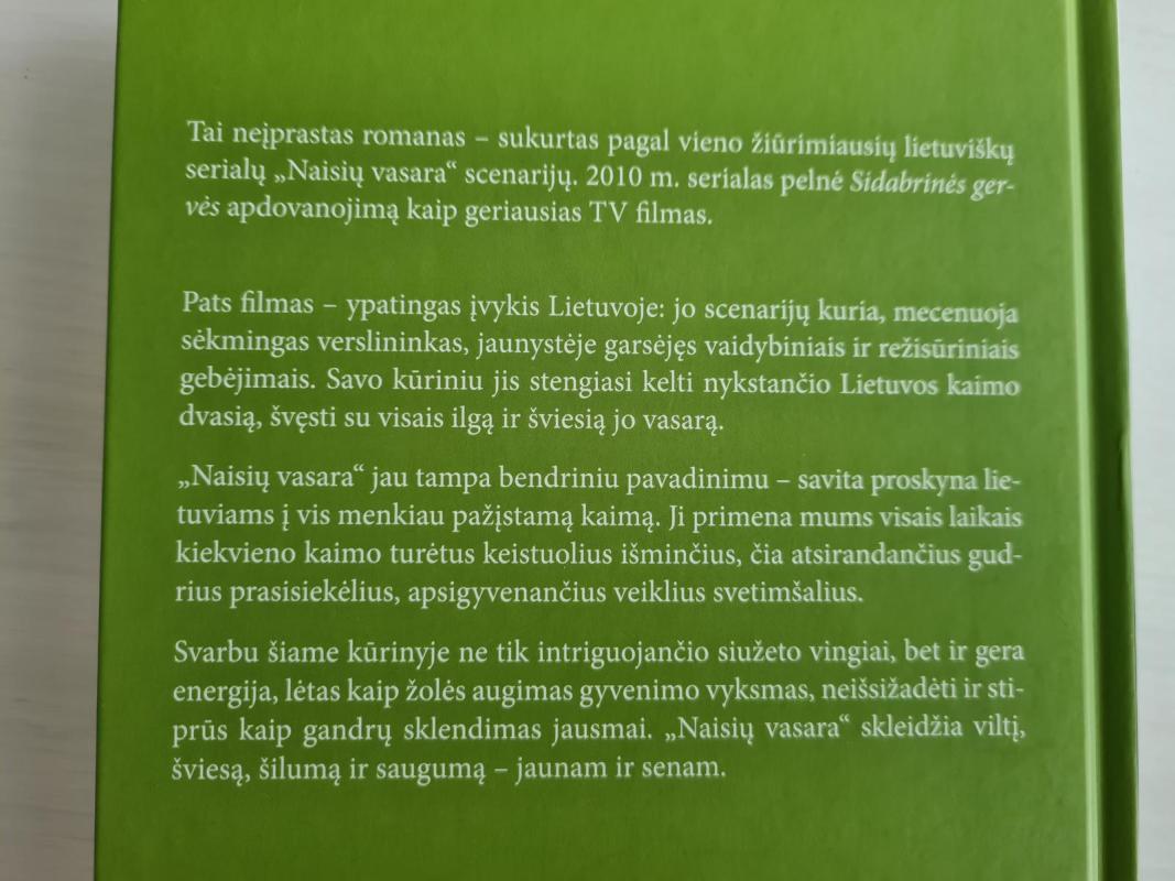 Naisių vasara. Kelias atgalios - Ramūnas Karbauskis, Loreta  Kavolė, knyga 3