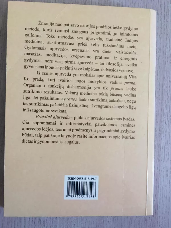 Praktinė ajurveda - Akteja Akteja, knyga