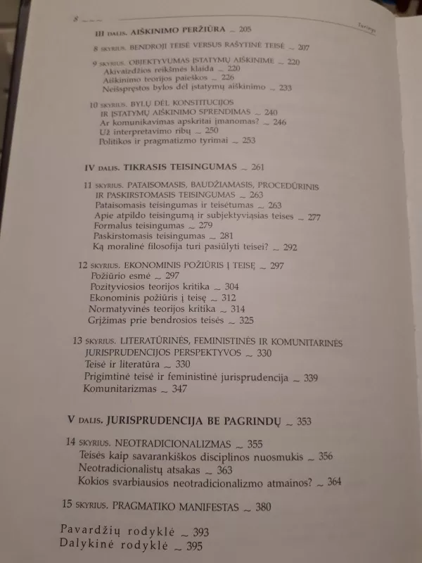 Jurisprudencijos problemos - Richard A. Posner, knyga 2