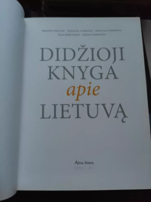 Didžioji knyga apie Lietuvą - Autorių Kolektyvas, knyga 3