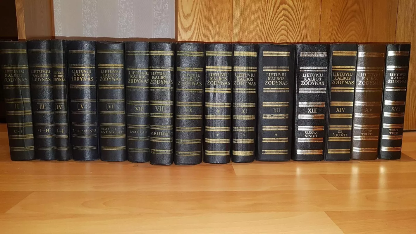 Lietuvių kalbos žodynai (I - XVII tomai)li - Autorių Kolektyvas, knyga