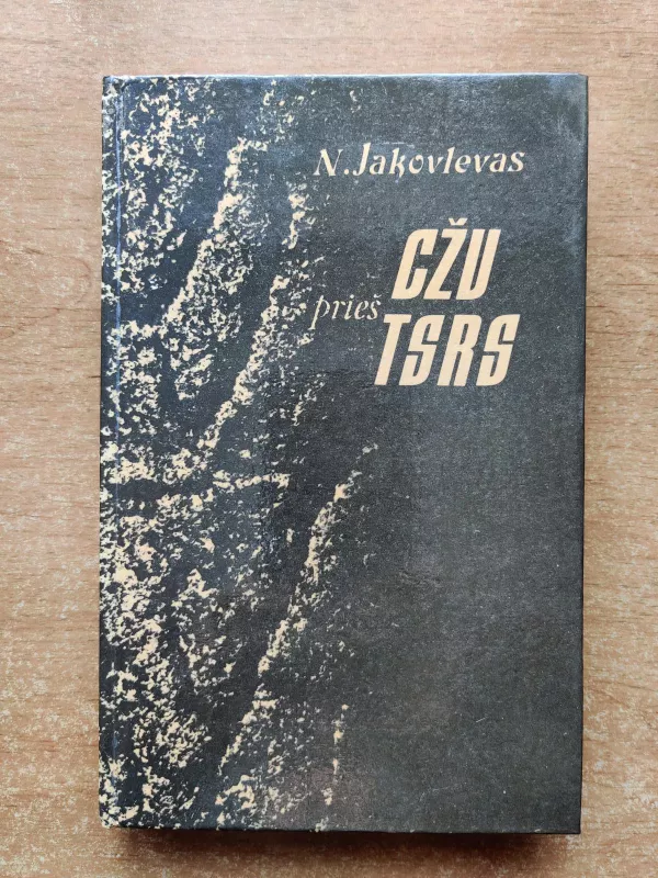 CŽV prieš TSRS - Nikolajus Jakovlevas, knyga