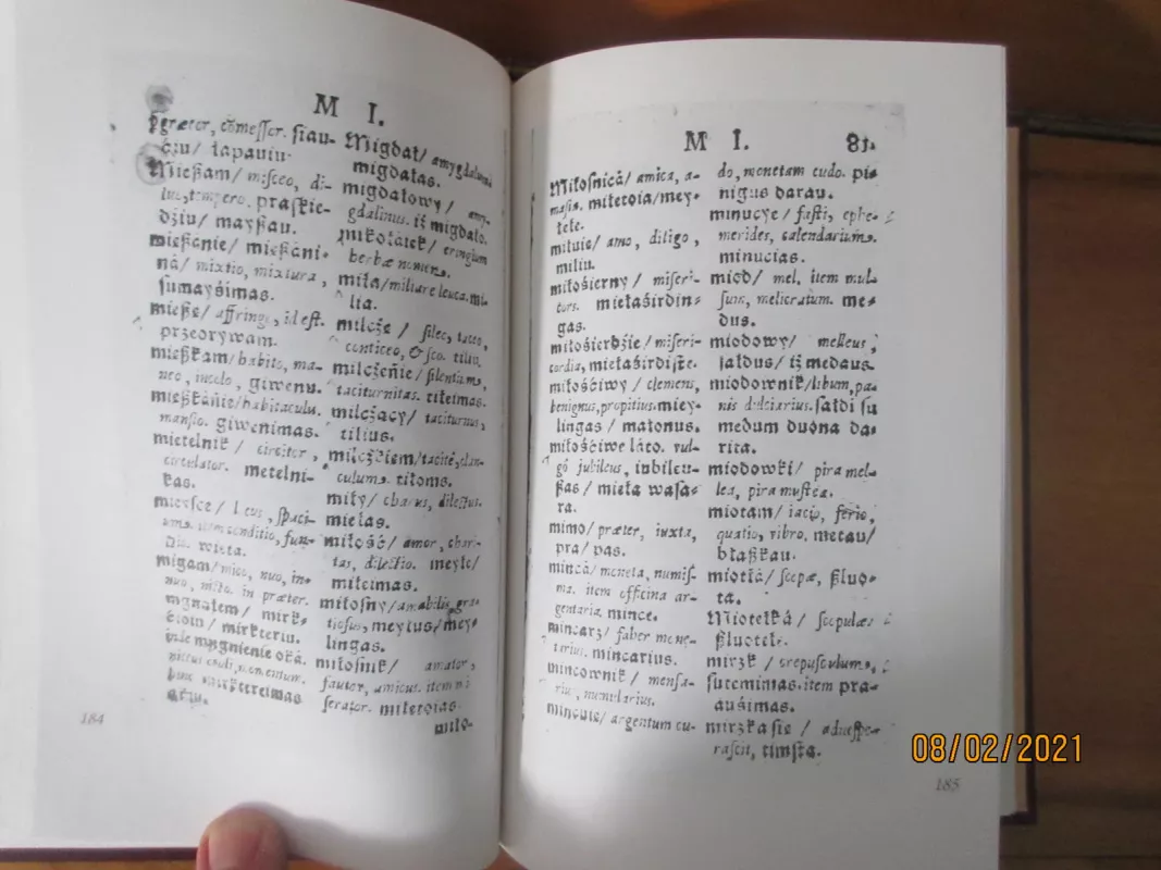 Senasis Konstantino Sirvydo žodynas - Kazys Pakalka, knyga 2