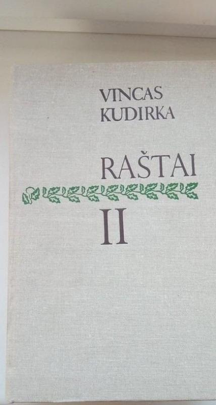 Raštai - Vincas Kudirka, knyga 2