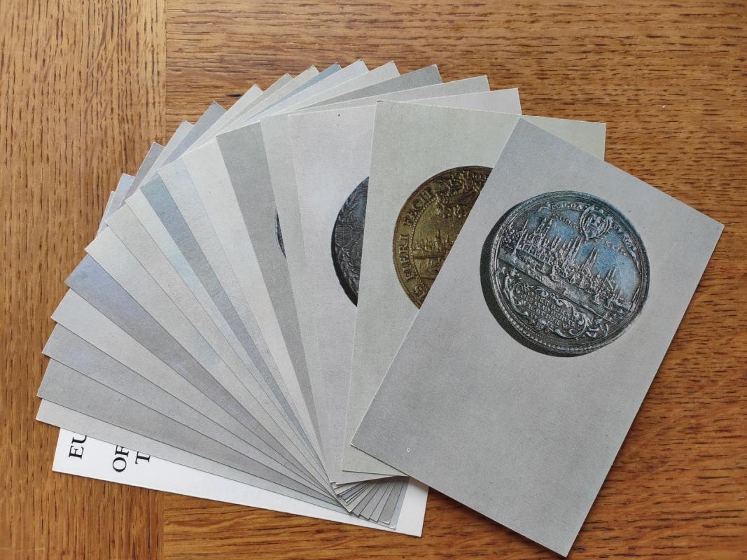 European cities on coins of the sixteenth to eighteenth centuries. Города европы на монетах XVI-XVIII веков. Europos miestai ant XVI – XVIII amžiaus monetų - В. Потин, knyga 2