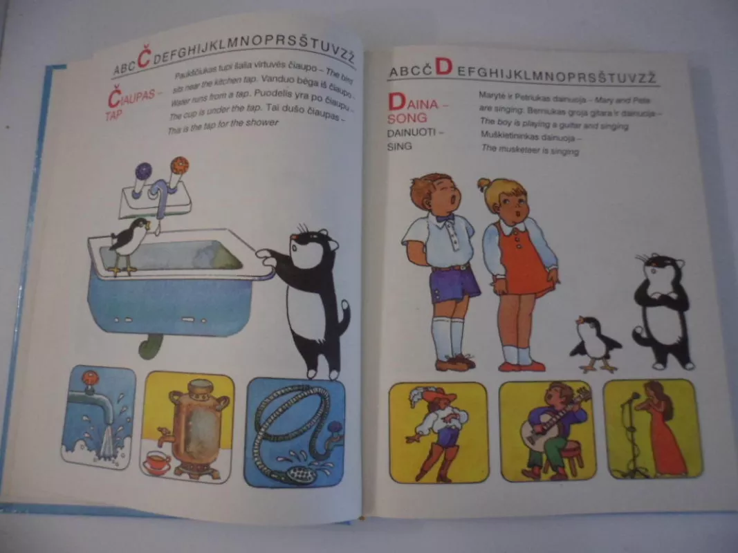 Lietuvių-anglų kalbų žodynas vaikams - Valdas Petrauskas, knyga 4