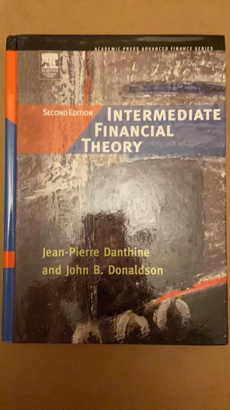 Intermediate Financial Theory - John B. Danthine, knyga