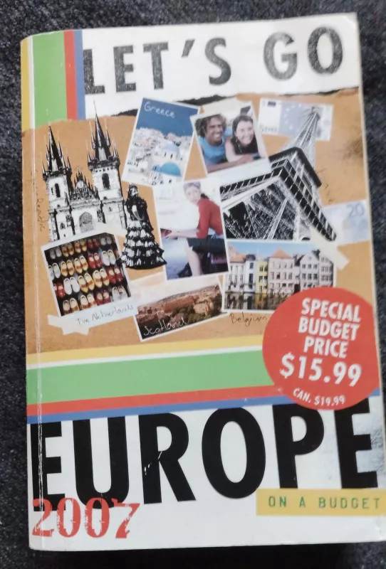 Let's go Europe on a budget 2007 - Let's Go Inc., knyga