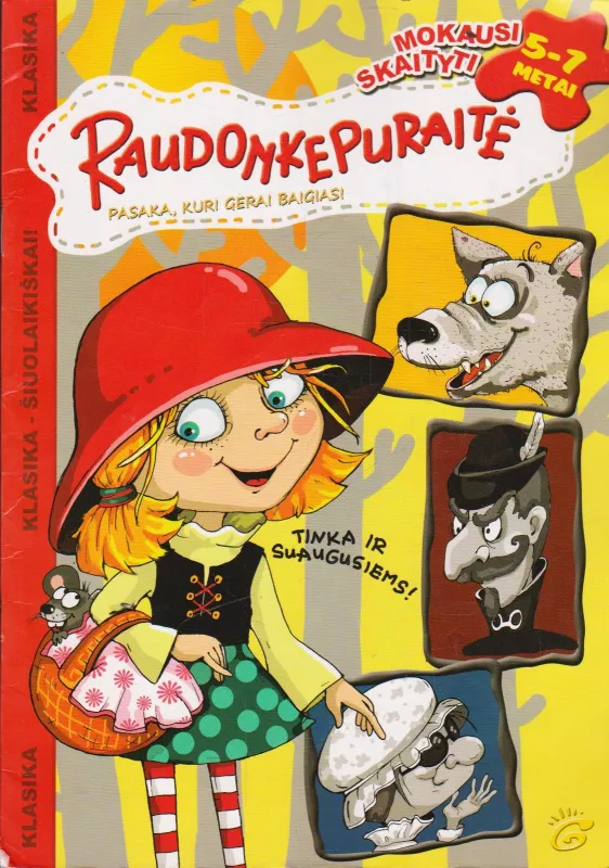 Raudonkepuraitė. Pasaka, kuri gerai baigiasi - Raimondas Buitkus, knyga