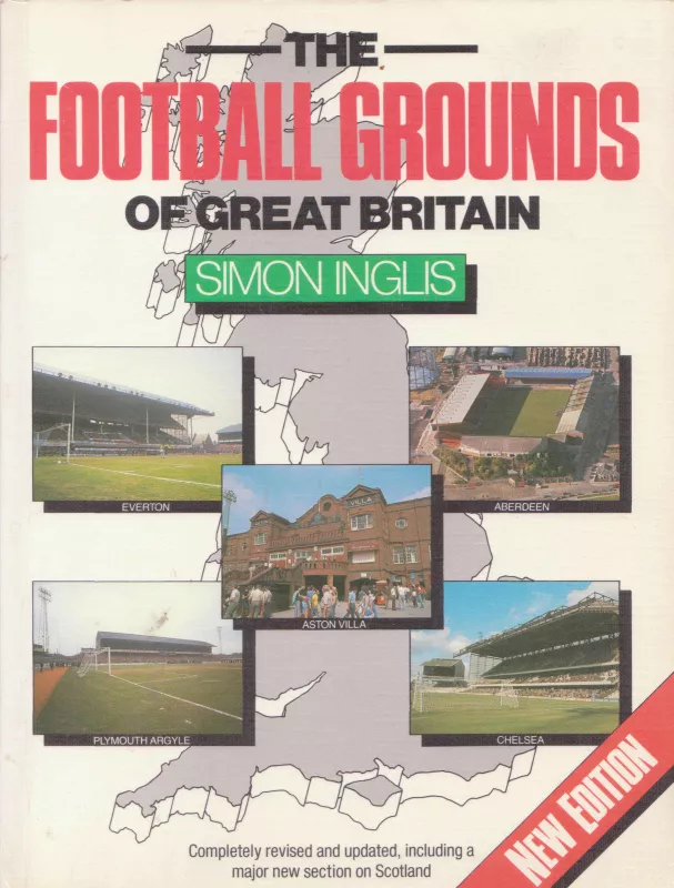 The Football Grounds of Great Britain - Simon Inglis, knyga