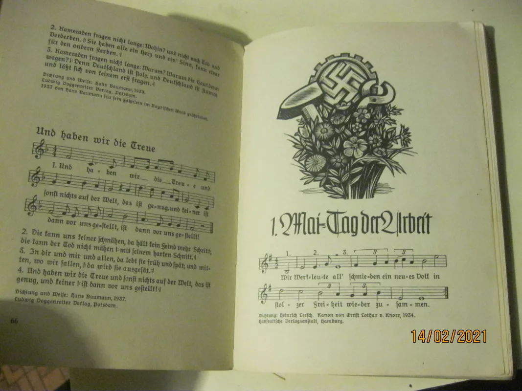 Unser Liederbuch - Lieder der Hitler-Jugend - Autorių Kolektyvas, knyga
