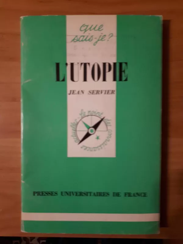 L'utopie - Jean Servier, knyga