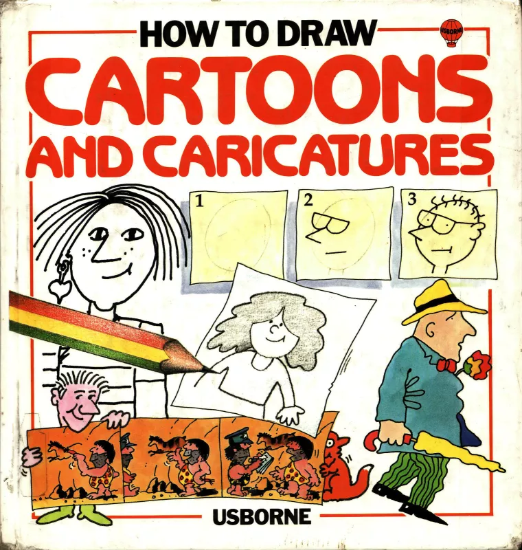 How to Draw Cartoon's and Caricatures - Judy Tatchell, knyga