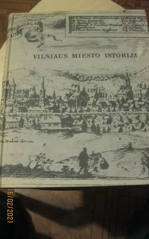 Vilniaus miesto istorija - A. Tautavičius, knyga 2