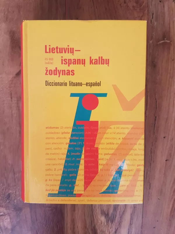 Lietuvių-ispanų kalbų žodynas - Alfonso Rascon Caballero, knyga
