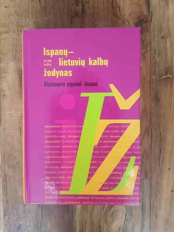 Ispanų-lietuvių kalbų žodynas - Valdas Petrauskas, knyga