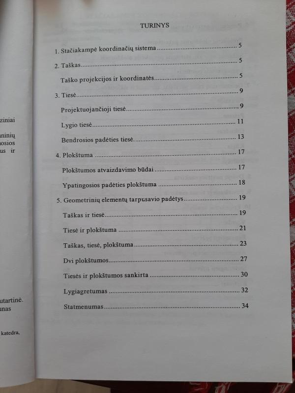 Inžinerinės grafikos baziniai uždaviniai ir jų sprendimo algoritmai - Vilhelmina Kavaliauskienė, Dalia  Paukštienė, Valdas  Paukštys, knyga 3