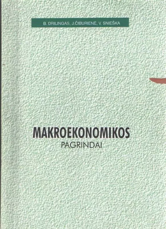 Makroekonomikos pagrindai - B. Drilingas, ir kiti. , knyga