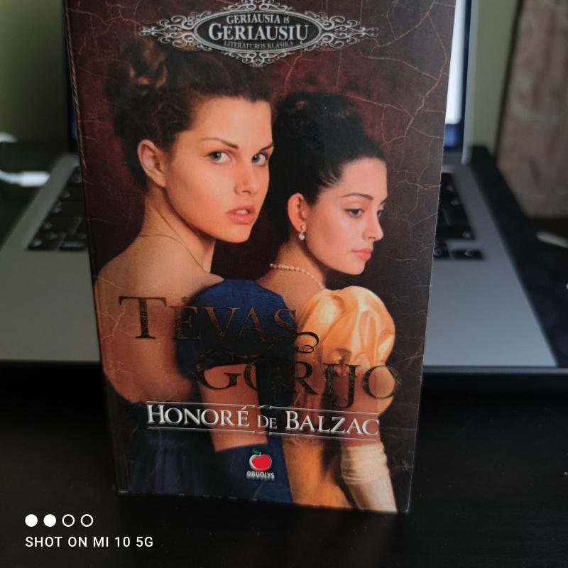 Tėvas Gorijo - Onorė Balzakas, knyga 2