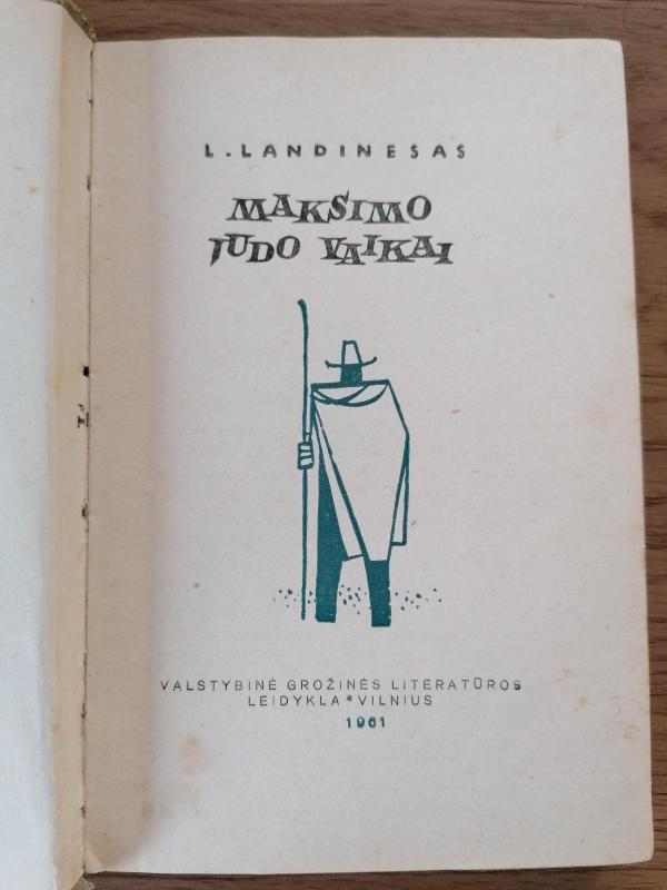 Maksimo Judo vaikai - L. Landinesas, knyga 3
