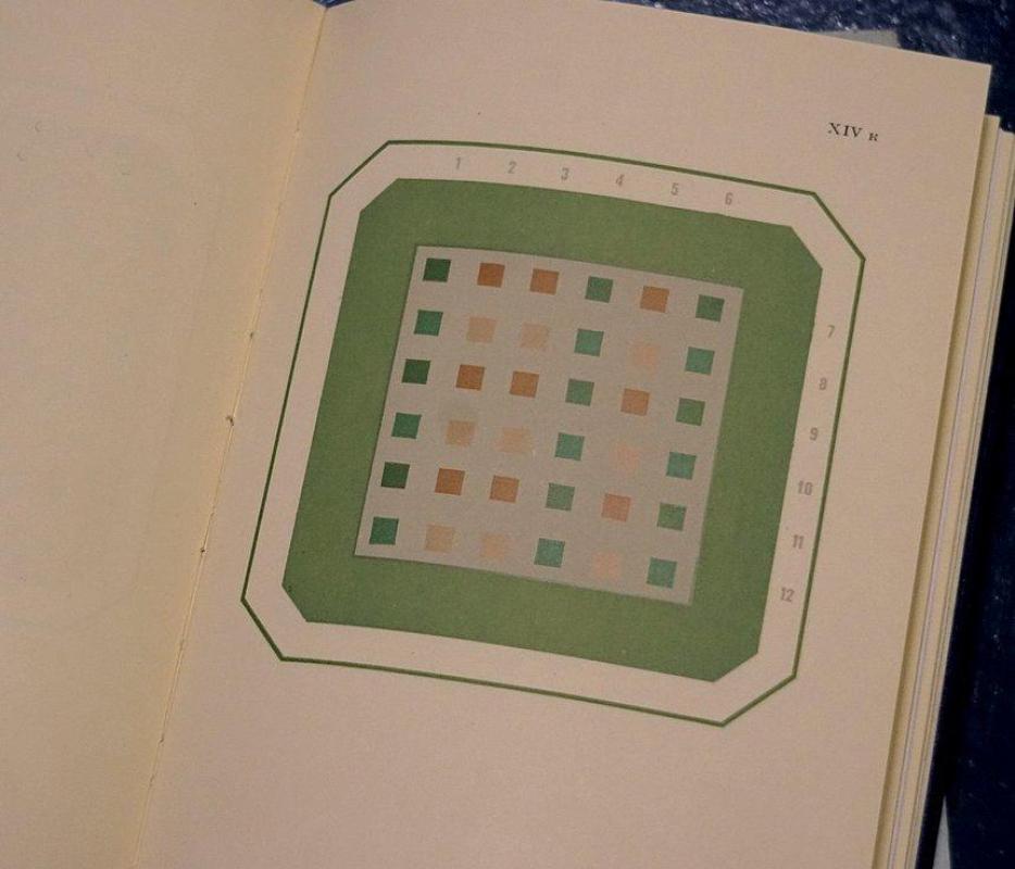 олихроматические таблицы для исследования цветоощущения - E. B. Rabkin, knyga 3