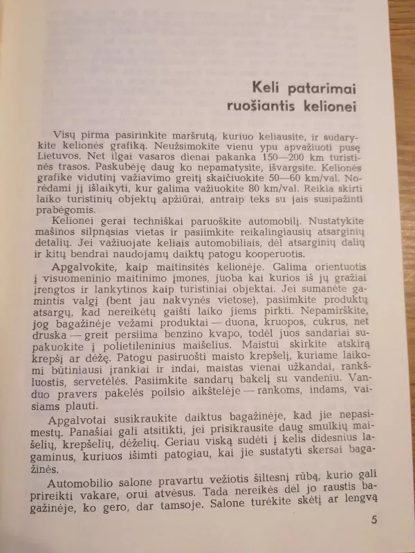 Lietuvos keliais - Algimantas Semaška, knyga 5