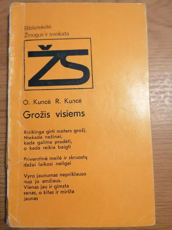 Grožis visiems - Oli Kuncė, Ralfas  Kuncė, knyga 2