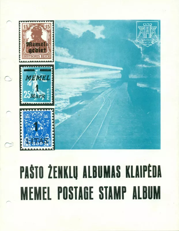 Pašto ženklų albumas "Klaipėda" - Kazys Meškonis, knyga 5