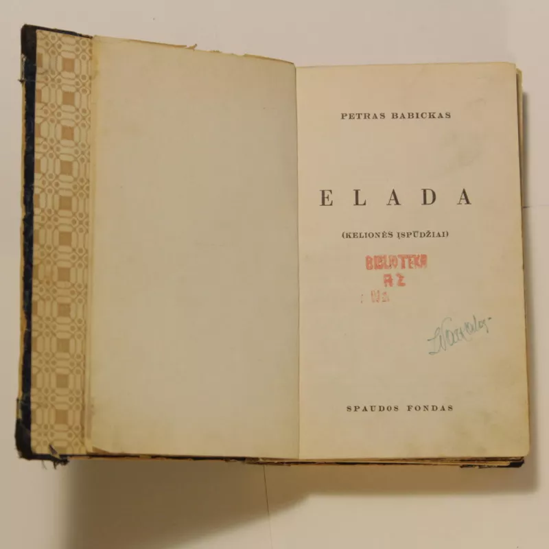 Elada - Petras Babickas, knyga 3