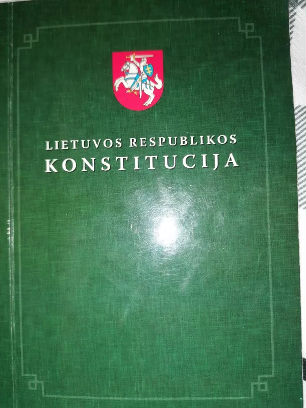 Lietuvos respublikos Konstitucija - Autorių Kolektyvas, knyga