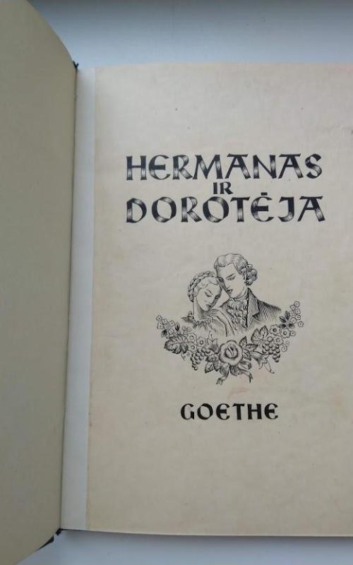 Hermanas ir Dorotėja - Johanas Volfgangas Gėtė, knyga 2