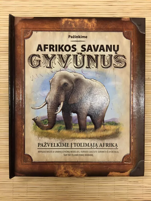 Pažinkime Afrikos savanų gyvūnus - Paul Beck, knyga