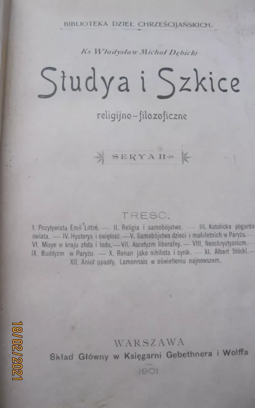 Studya i szkice - Dębicki Władysław, knyga 2