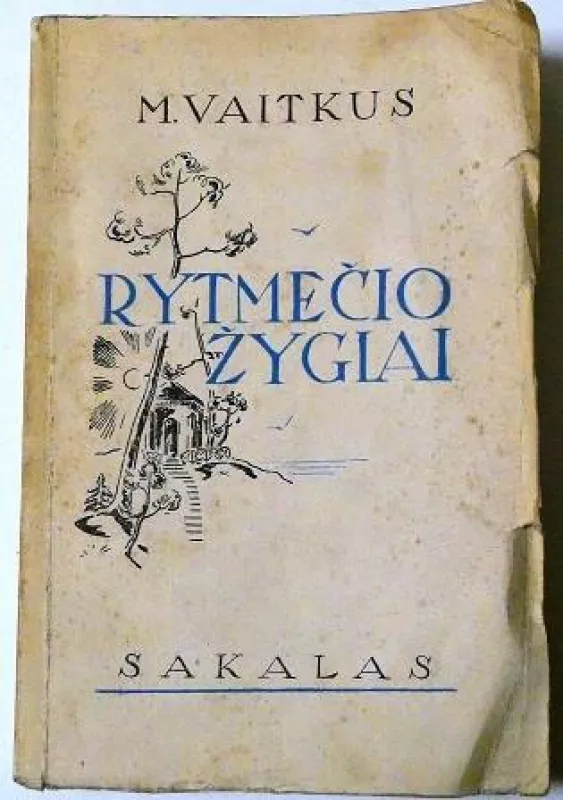 RYTMEČIO ŽYGIAI - M. Vaitkus, knyga