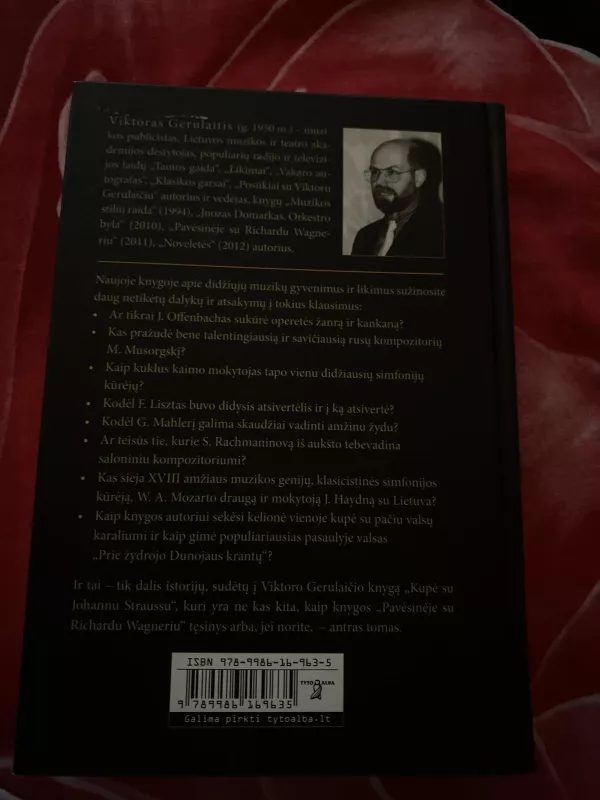 Kupė su Johannu Straussu - Viktoras Gerulaitis, knyga