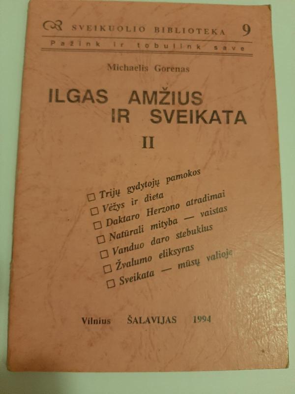 Ilgas amžius ir sveikata - Michaelis Gorenas, knyga 3