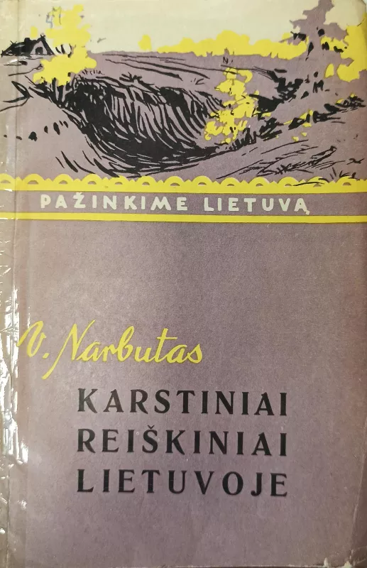 Karstiniai reiškiniai Lietuvoje - Vytautas Narbutas, knyga