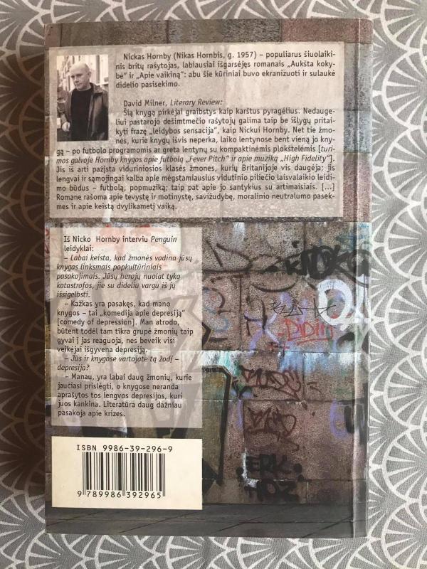 Apie vaikiną - Nick Hornby, knyga