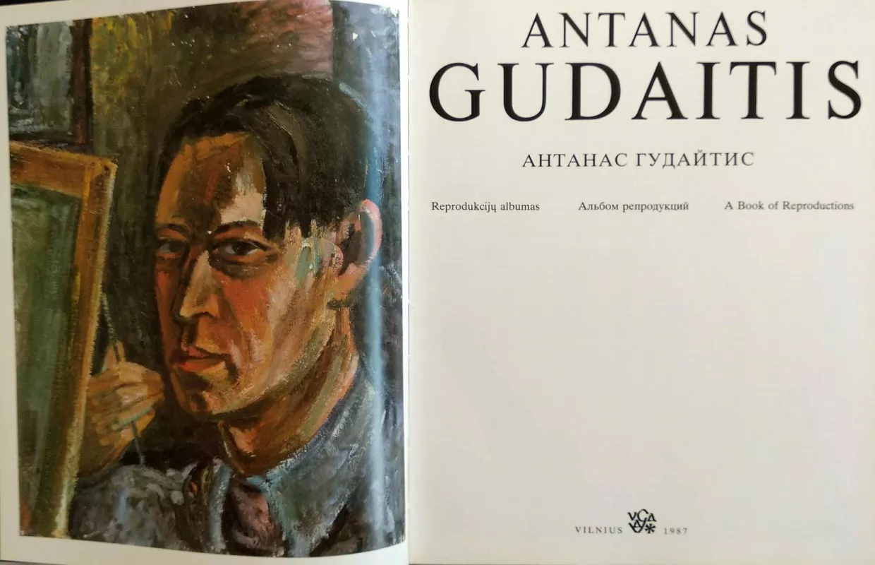 Reprodukcijų albumas - Antanas Gudaitis, knyga 5