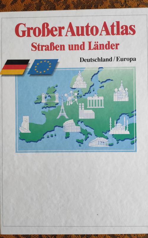 Grosser Autoatlas Strassen und Lander    Deutschland/Europa - Autorių Kolektyvas, knyga 2