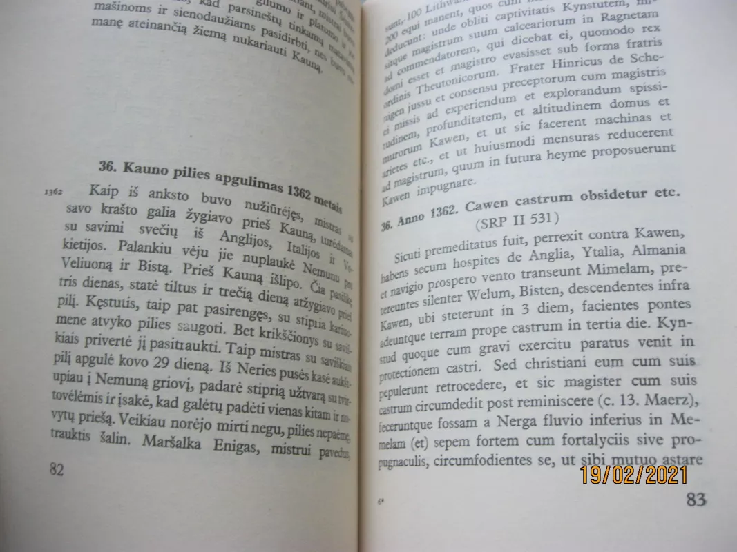 Lietuvių tautos istorijos šaltiniai (I ir II dalys) - J. Užpurvis, knyga 3