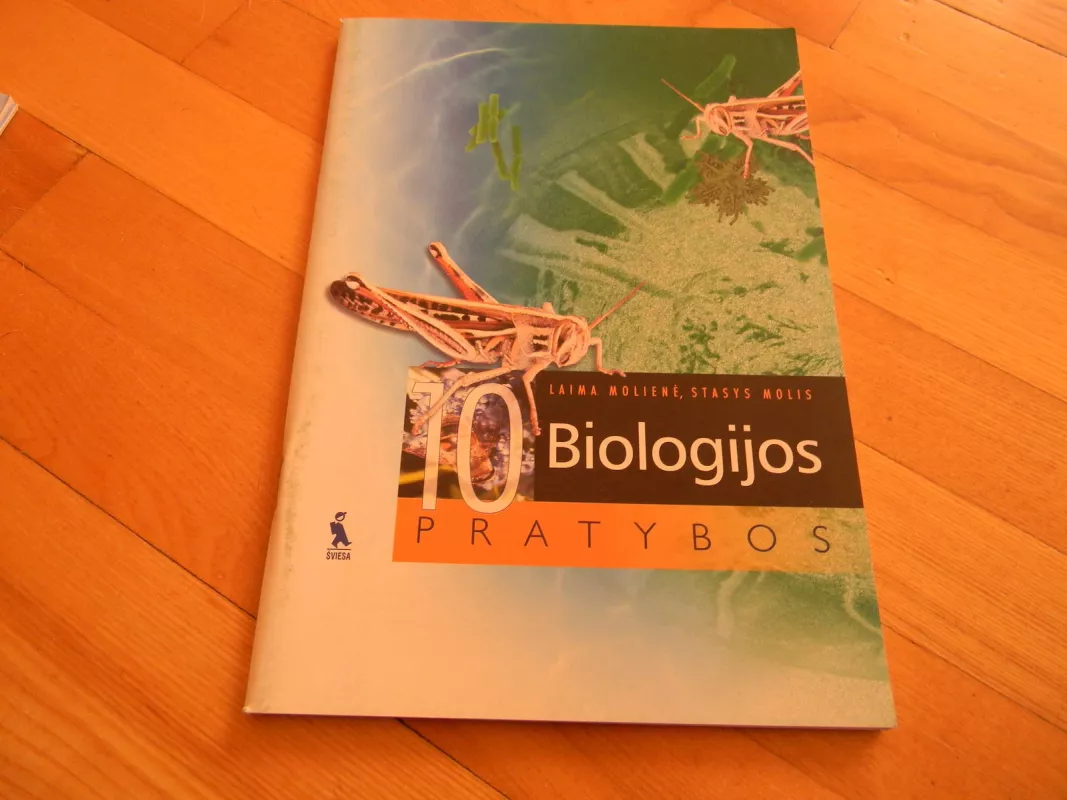 Biologijos pratybos 10 klasei - Autorių Kolektyvas, knyga