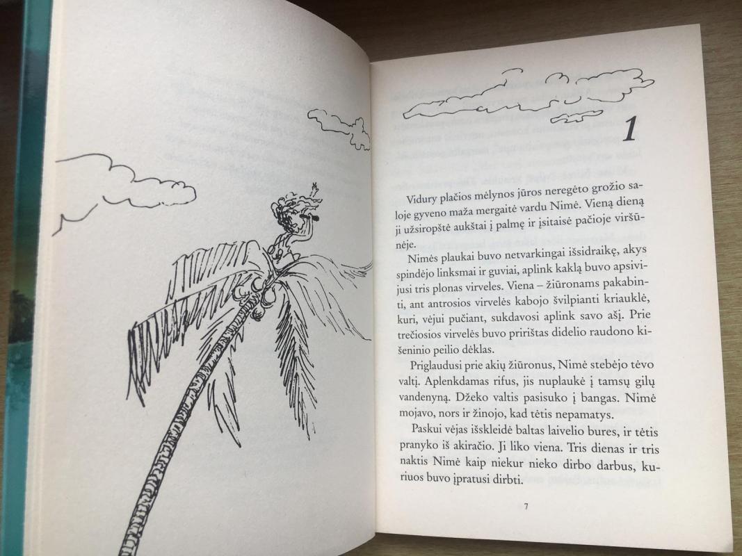 Nimės sala - Wendy Orr, knyga 2