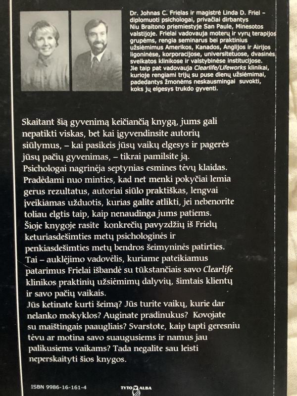 Septynios didžiausios tėvų klaidos - John C. Friel, knyga 2