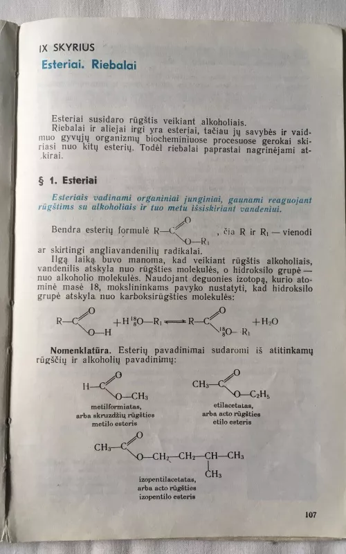 Organinė chemija 11 - G. Rudzytis, F.  Feldmanas, knyga 2