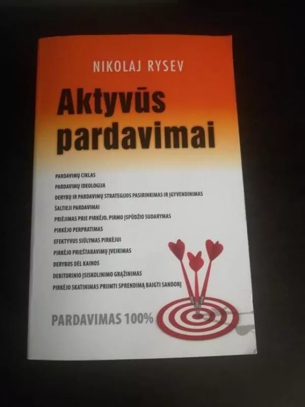 Aktyvūs pardavimai - Nikolaj Rysev, knyga