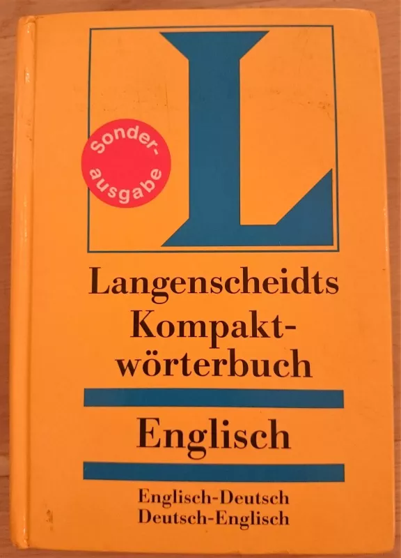 Langenscheidts Kompaktwörterbuch Englisch. Englisch-Deutsch. Deutsch-Englisch - Autorių Kolektyvas, knyga