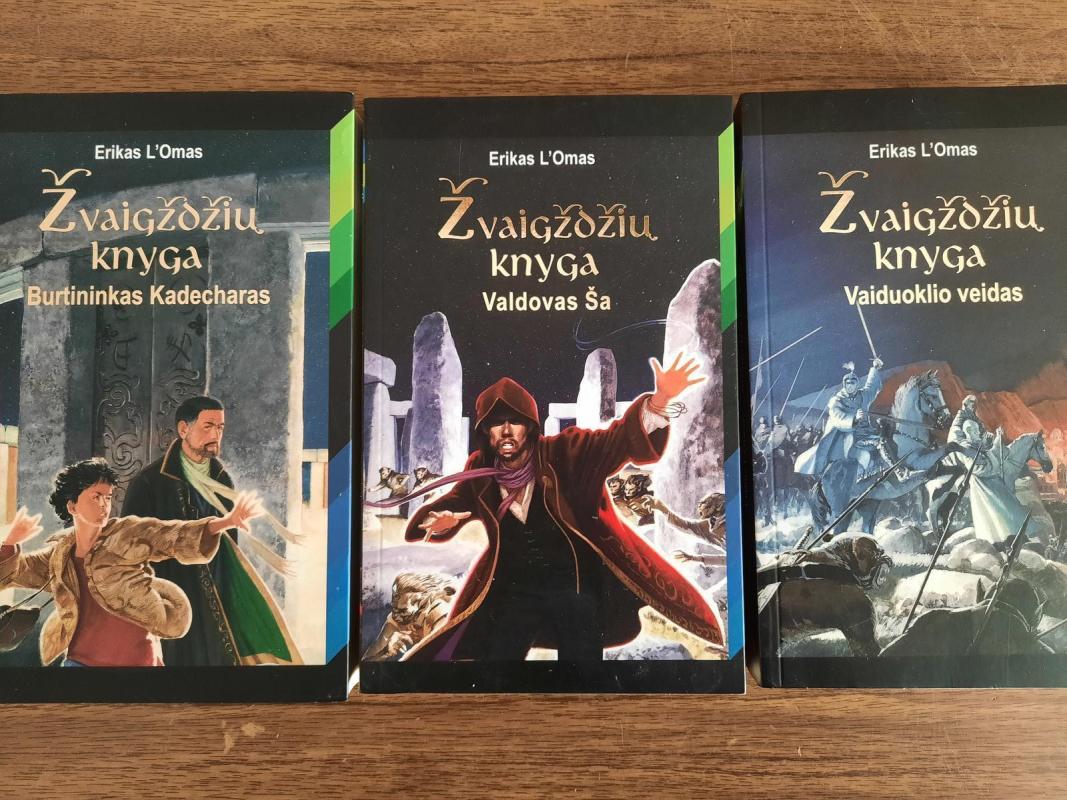 Žvaigždžių knyga (trys tomai) - Erikas L'Omas, knyga 3