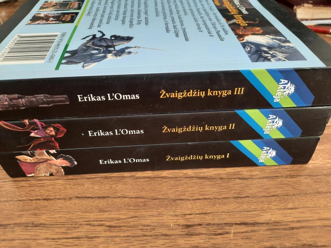 Žvaigždžių knyga (trys tomai) - Erikas L'Omas, knyga 4