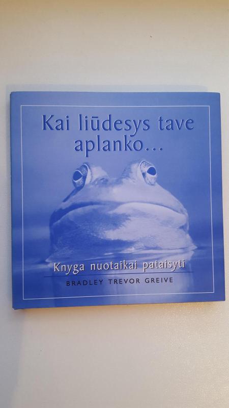 Kai liūdesys tave aplanko - Bradley Trevor Greive, knyga 2